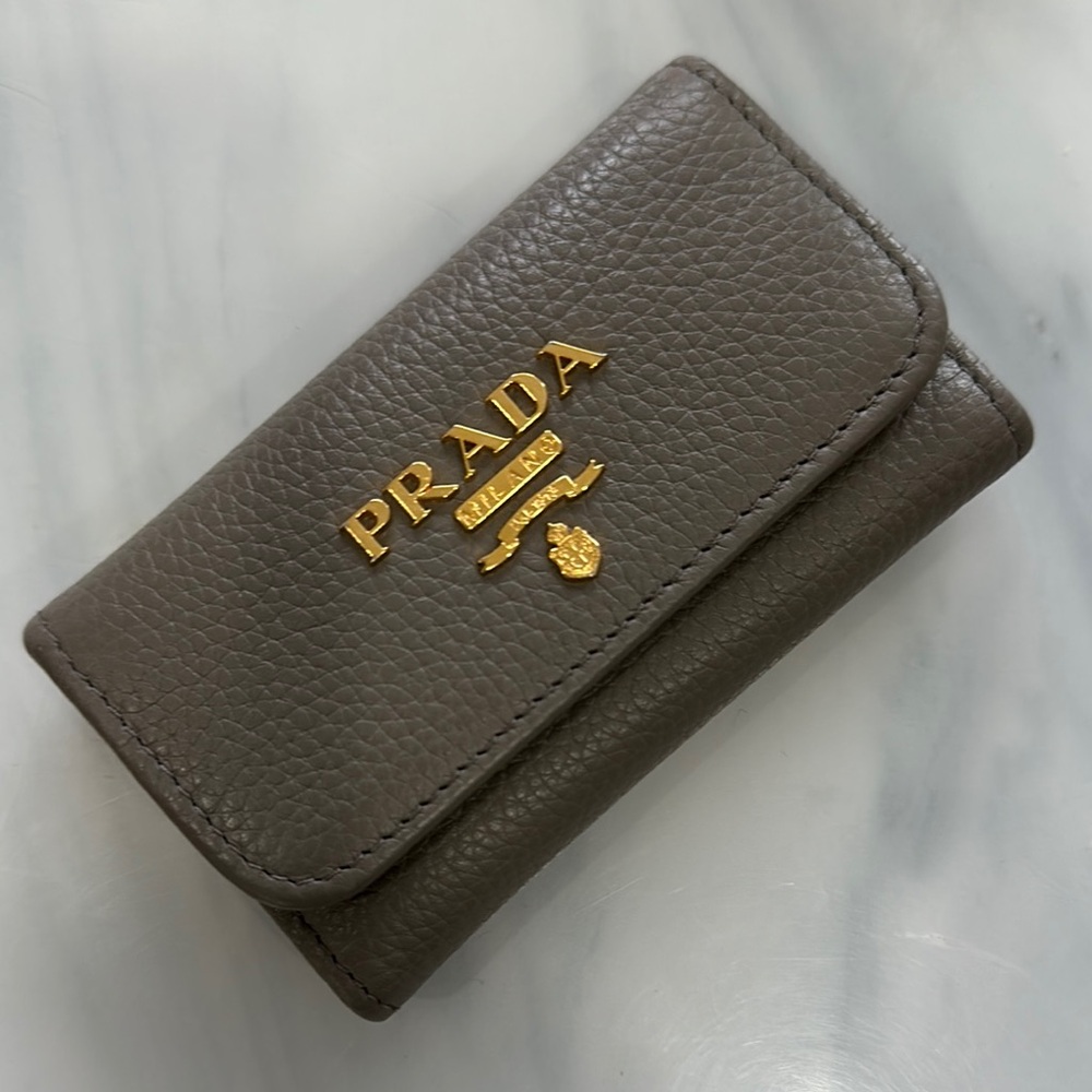 Prada Leather key holder